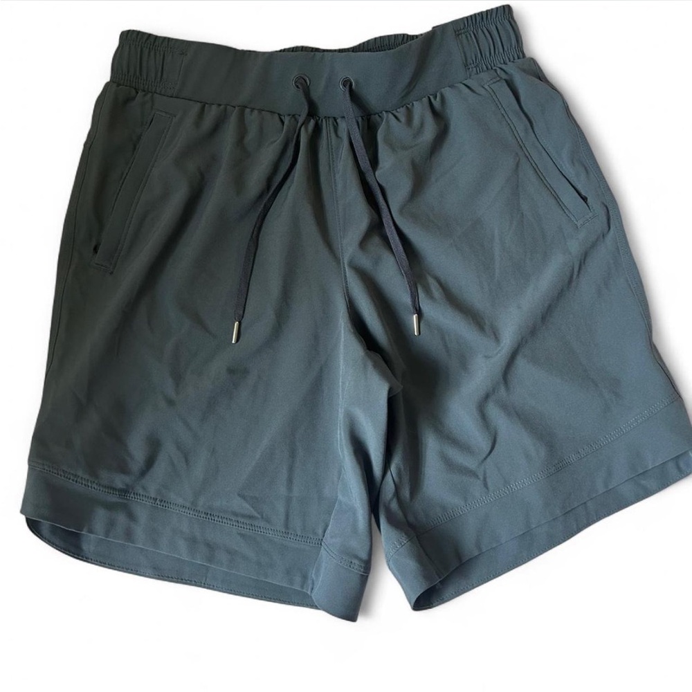 Calia Journey Collection Blue Athletic Shorts with Elastic Waistband